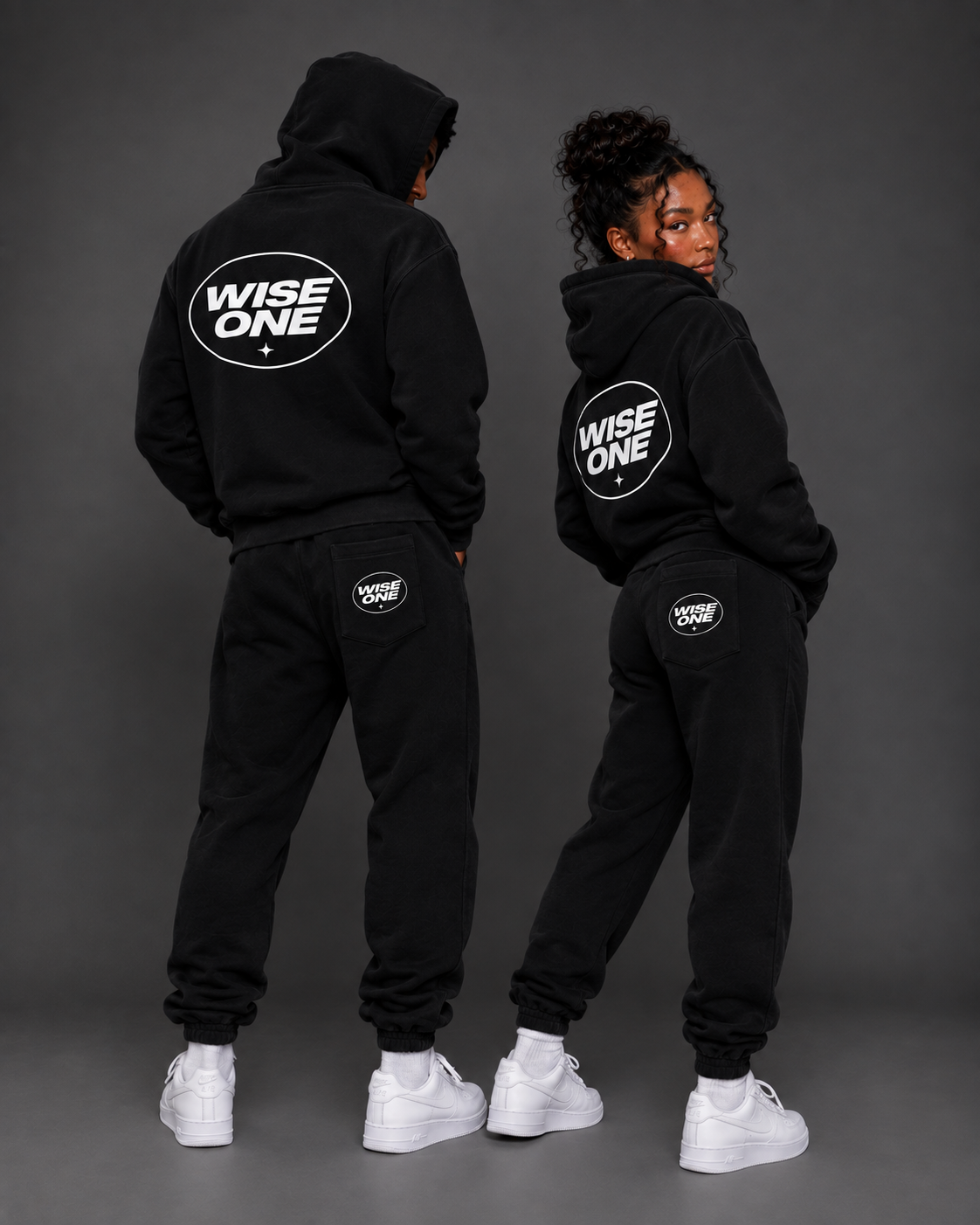 Black Wise One Tracksuit