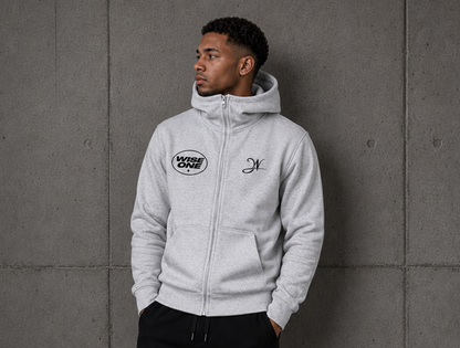 Grey Wise One Hoodie