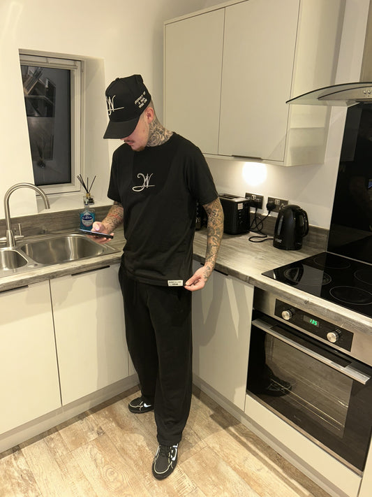 Black "Real Wise One" T Shirt