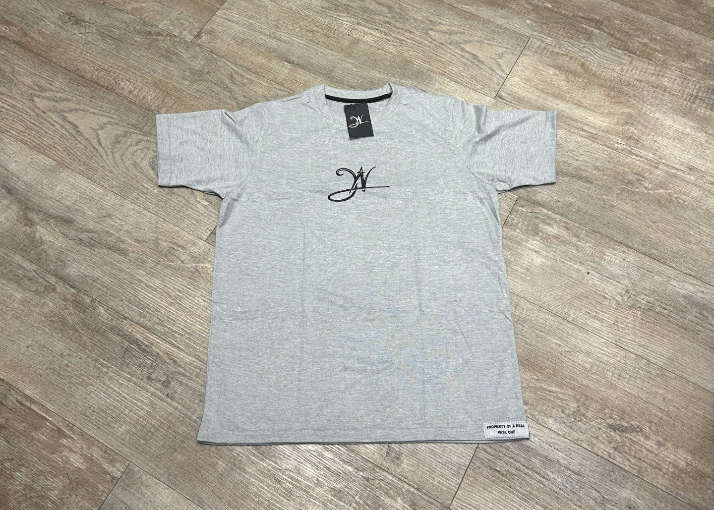 Grey "Real Wise One" T Shirt