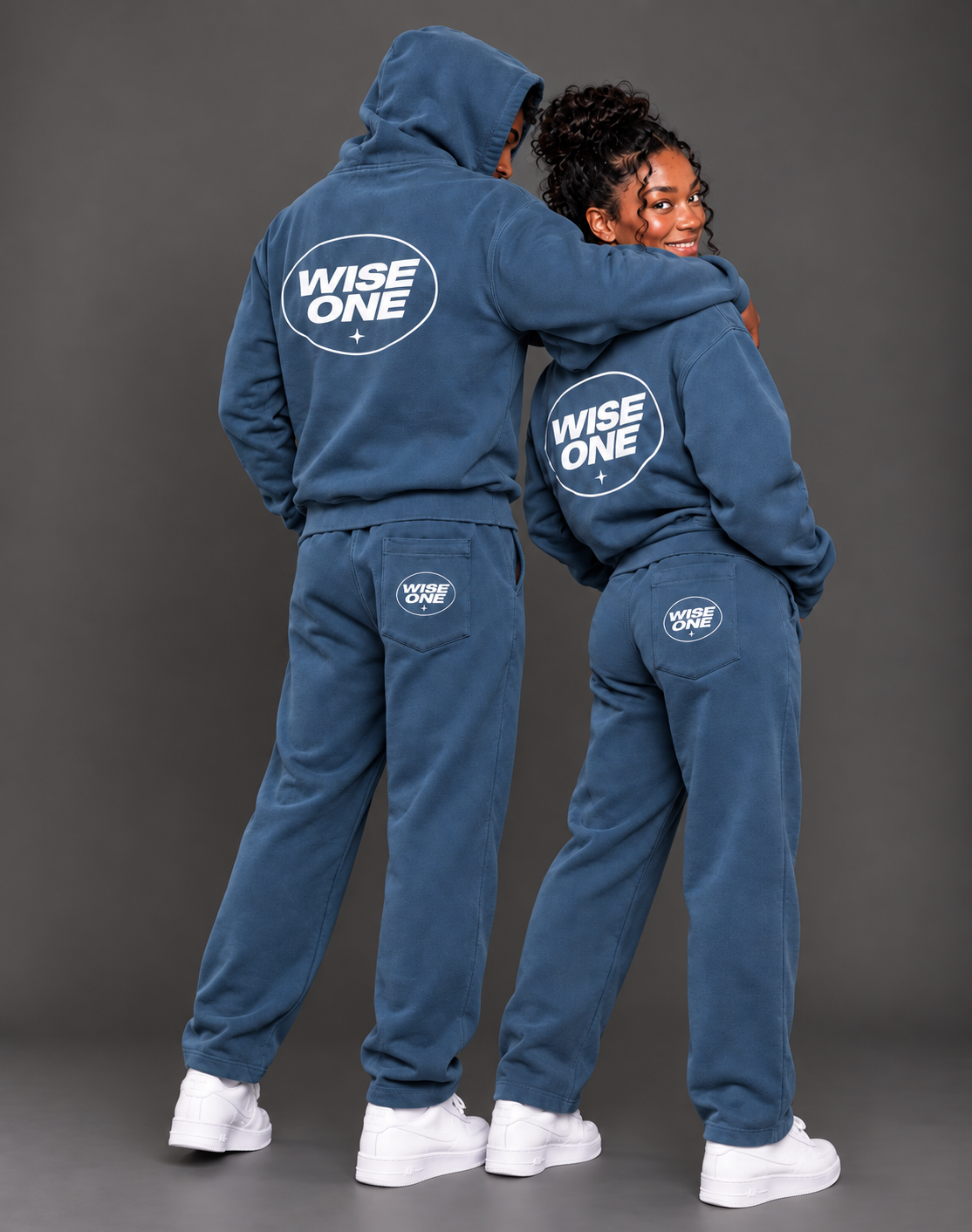 Navy Wise One Tracksuit