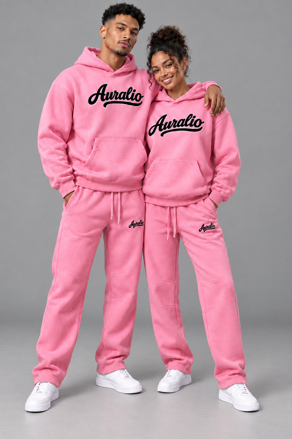 Auralio Pink Tracksuit