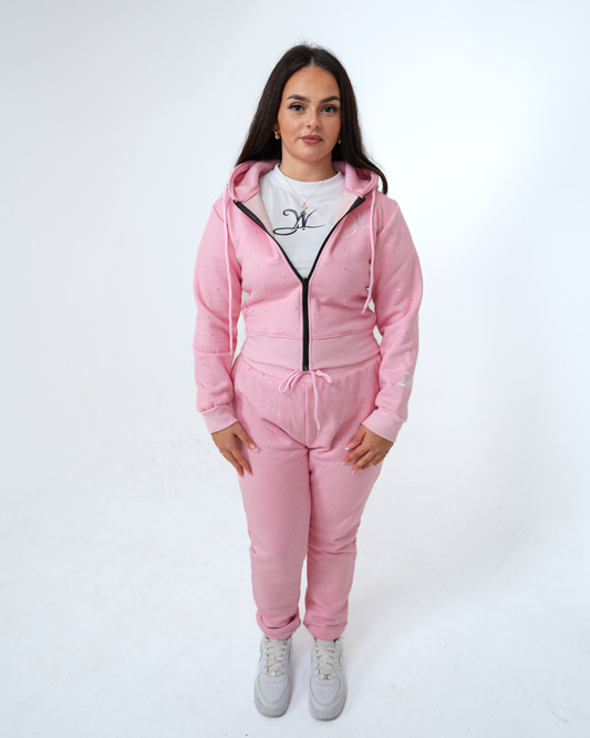 1of1 Women’s Pink Crop Tracksuit