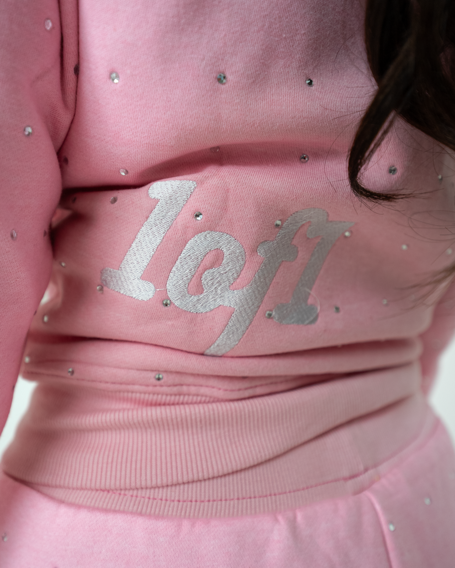 1of1 Women’s Pink Crop Tracksuit