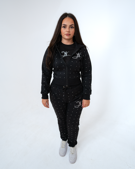 1of1 Women’s Black Crop Tracksuit