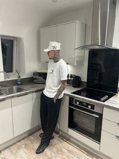 White "Real Wise One" T Shirt