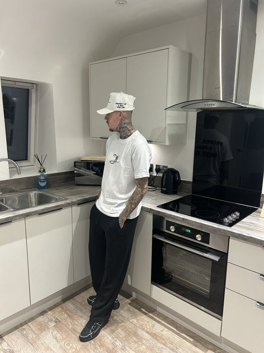 White "Real Wise One" T Shirt