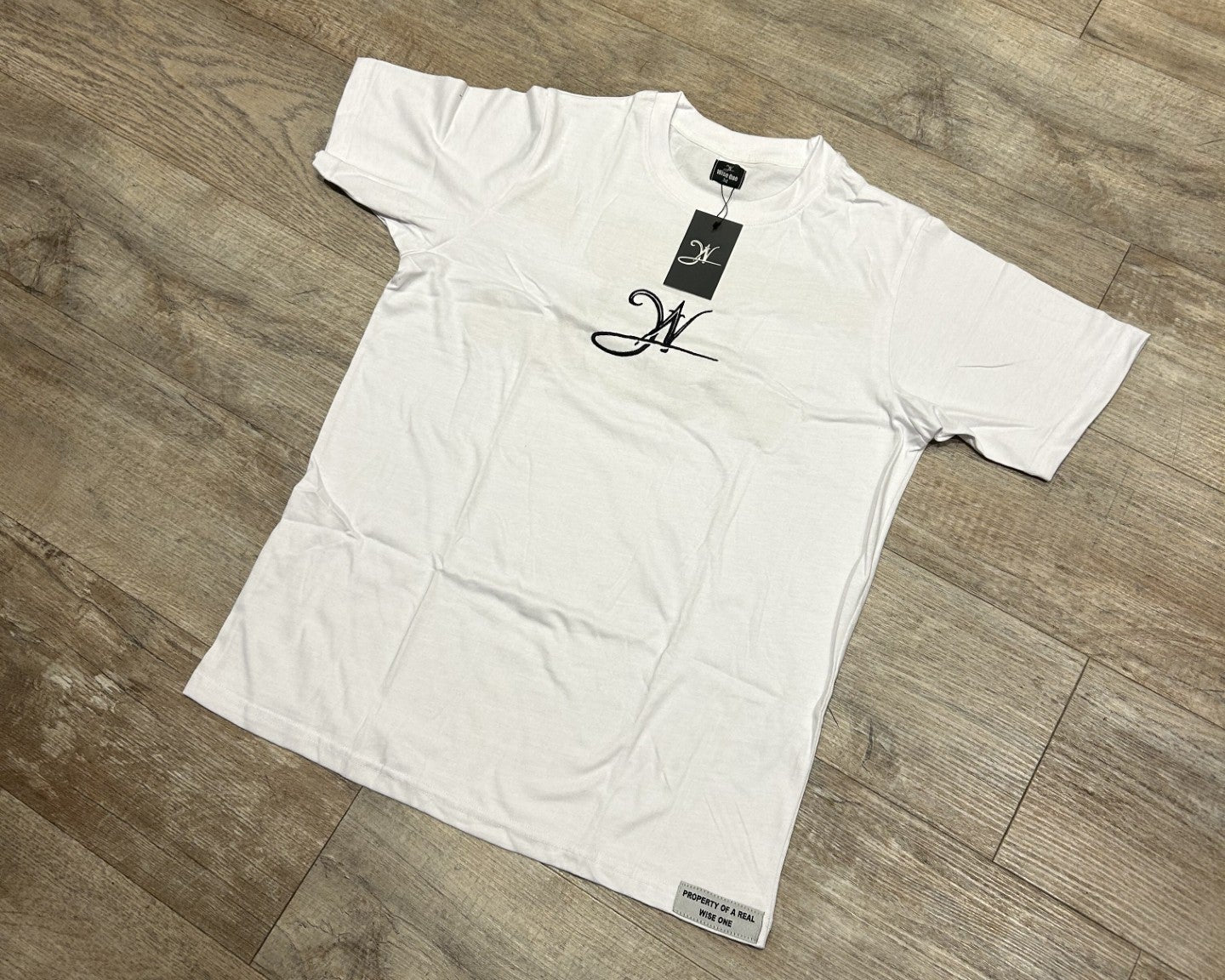 White "Real Wise One" T Shirt