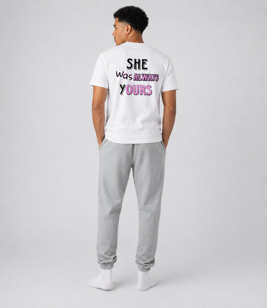 "She Was Always Yours" Pink Print