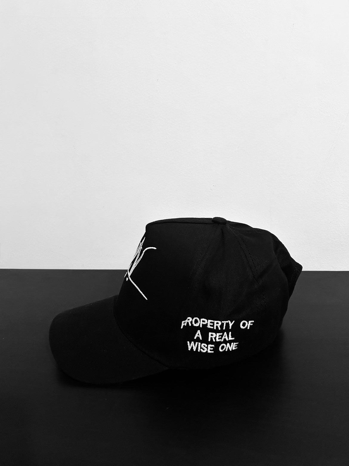 Black "Real Wise One" Hat