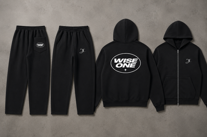 Black Wise One Tracksuit