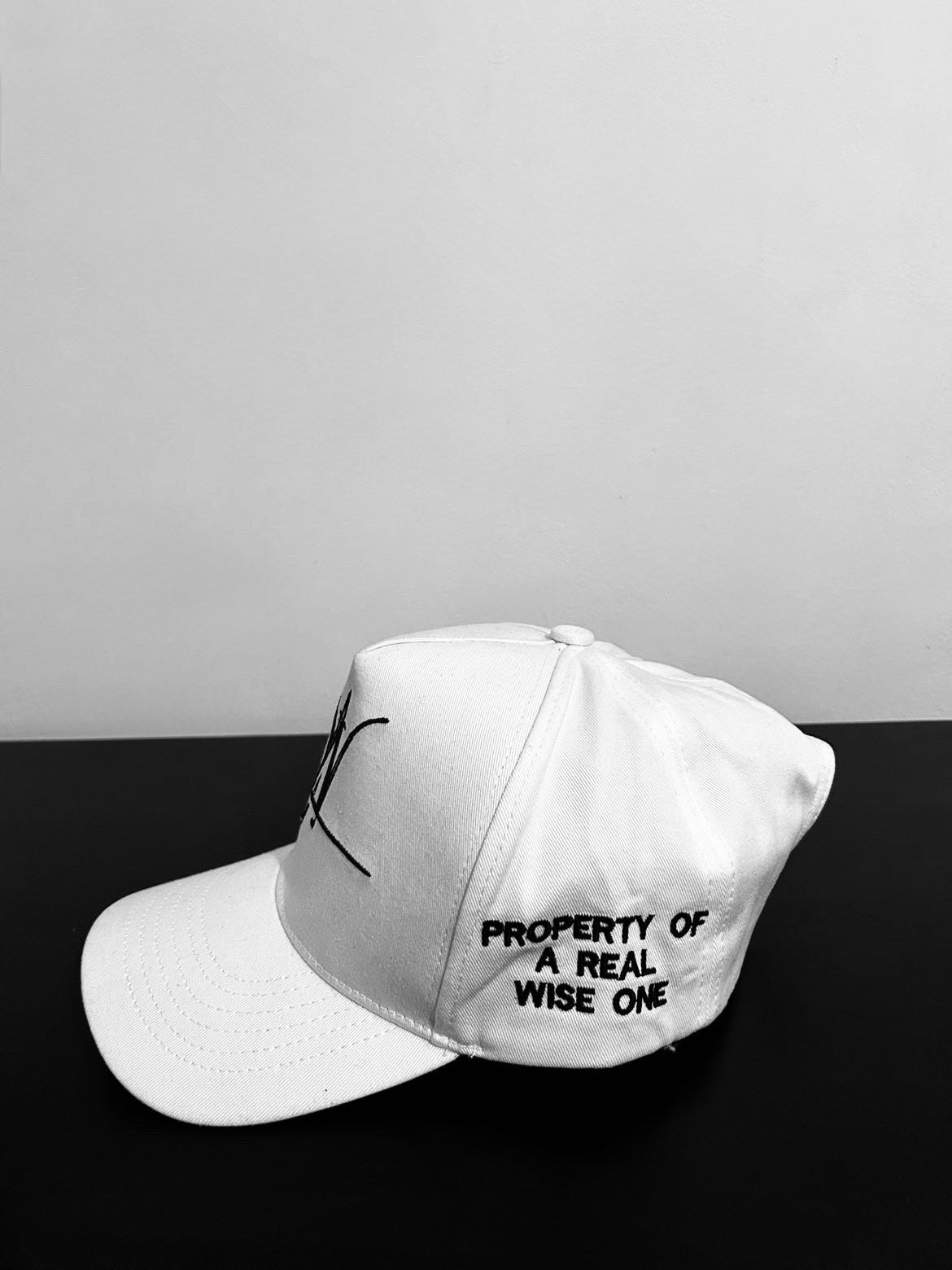 White "Real Wise One" Hat